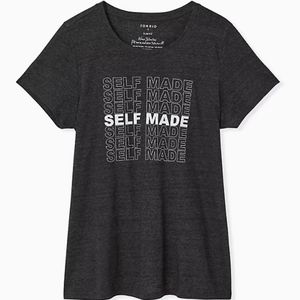 New Torrid Shirt "Self Made" CHR Size 3